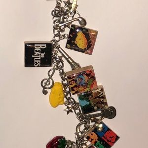 Beatles Scrabble Tile Bracelet